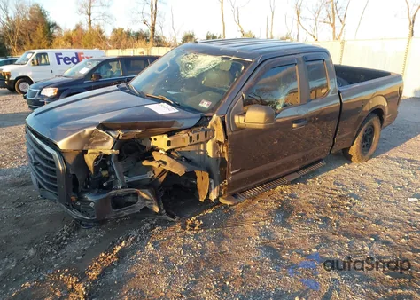 2017 Ford F-150 Xl из США, поврежденный, VIN 1FTEX1EP5HFB28644